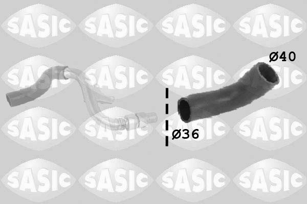 Sasic 3336067 - Трубка нагнітається повітря autocars.com.ua