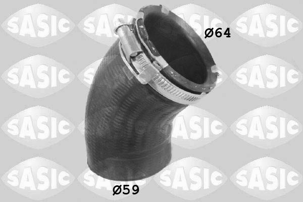 Sasic 3336121 - Трубка нагнітається повітря autocars.com.ua