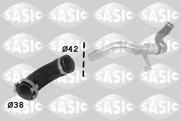 Sasic 3336214 - Трубка нагнітається повітря autocars.com.ua