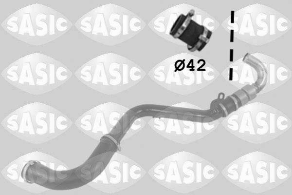 Sasic 3336227 - Трубка нагнітається повітря autocars.com.ua