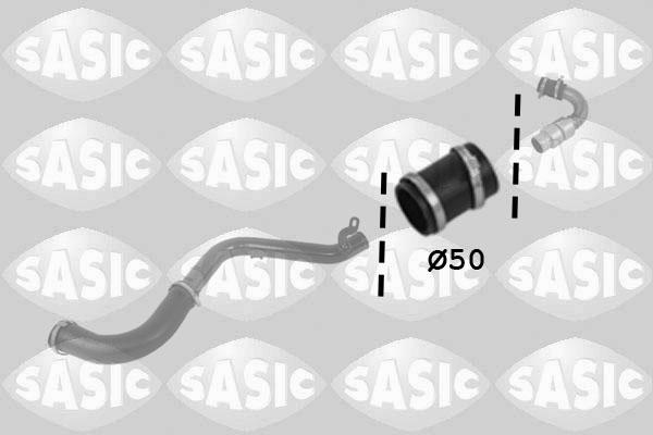 Sasic 3336228 - Трубка нагнітається повітря autocars.com.ua
