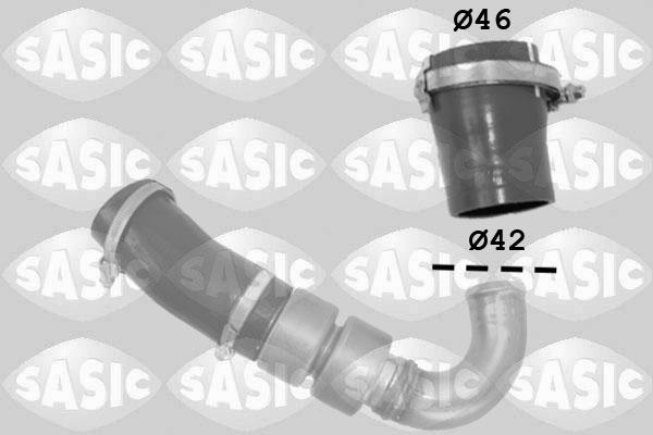 Sasic 3336230 - Трубка нагнітається повітря autocars.com.ua