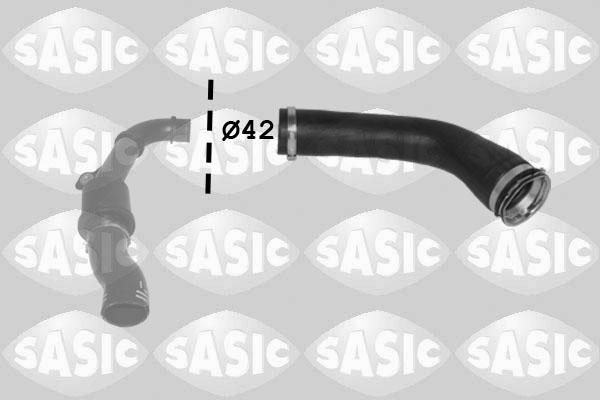 Sasic 3336317 - Трубка нагнітається повітря autocars.com.ua