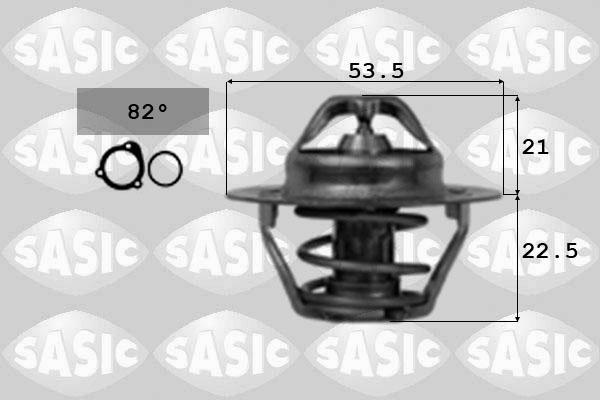 Sasic 3371301 - Термостат, охолоджуюча рідина autocars.com.ua