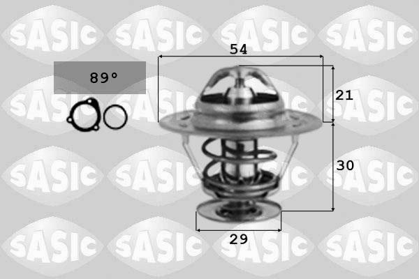 Sasic 3371971 - Термостат, охолоджуюча рідина autocars.com.ua