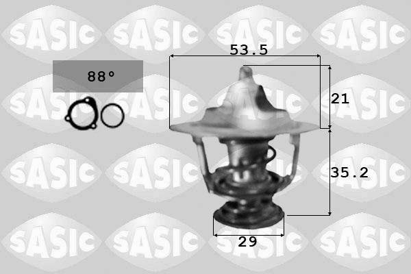 Sasic 3381031 - Термостат, охлаждающая жидкость avtokuzovplus.com.ua