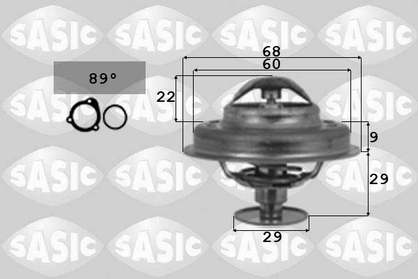 Sasic 3381041 - Термостат, охолоджуюча рідина autocars.com.ua