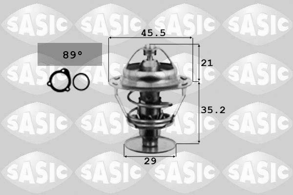 Sasic 3381211 - Термостат, охолоджуюча рідина autocars.com.ua