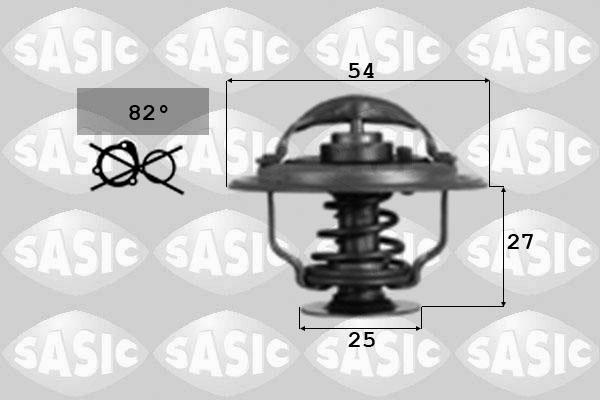 Sasic 3381901 - Термостат, охолоджуюча рідина autocars.com.ua