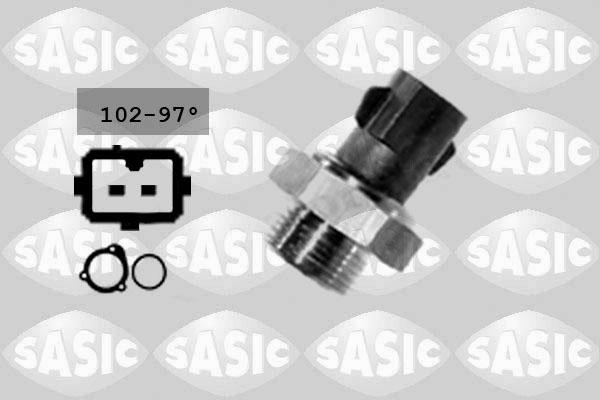 Sasic 3806001 - Термовимикач, вентилятор радіатора / кондиціонера autocars.com.ua