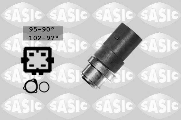 Sasic 3806023 - Термовимикач, вентилятор радіатора / кондиціонера autocars.com.ua