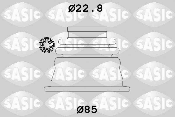 Sasic 4003427 - Пильник, приводний вал autocars.com.ua