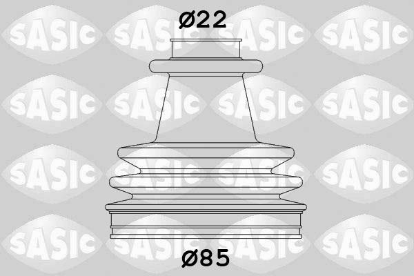 Sasic 4003431 - Пильник, приводний вал autocars.com.ua