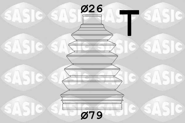 Sasic 4003460 - Пыльник, приводной вал avtokuzovplus.com.ua