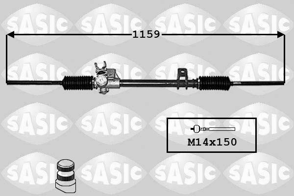 Sasic 4006010B - Рульовий механізм, рейка autocars.com.ua