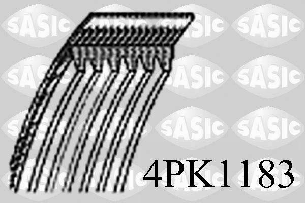 Sasic 4PK1183 - Поликлиновой ремень avtokuzovplus.com.ua