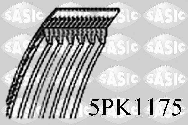 Sasic 5PK1175 - Поликлиновой ремінь autocars.com.ua