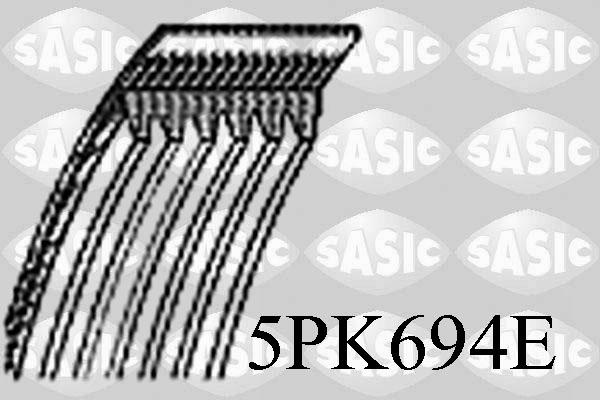 Sasic 5PK694E - Поликлиновой ремень avtokuzovplus.com.ua