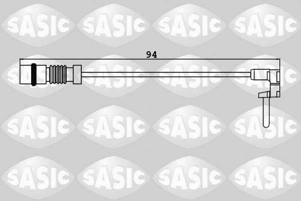 Sasic 6236015 - Сигнализатор, износ тормозных колодок autodnr.net