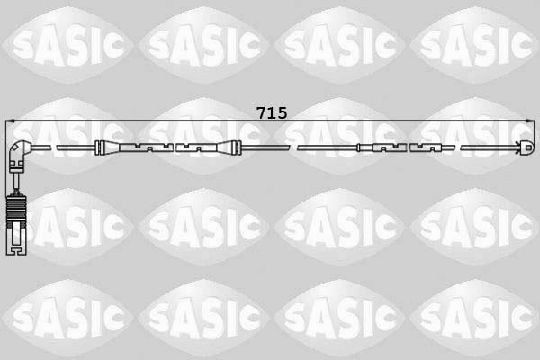 Sasic 6236032 - Сигнализатор, износ тормозных колодок avtokuzovplus.com.ua