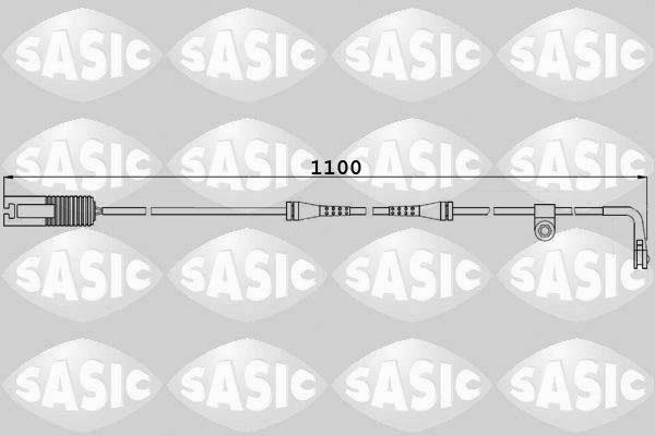 Sasic 6236035 - Сигнализатор, износ тормозных колодок avtokuzovplus.com.ua