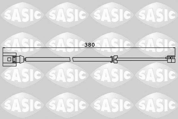 Sasic 6236039 - Сигнализатор, износ тормозных колодок avtokuzovplus.com.ua
