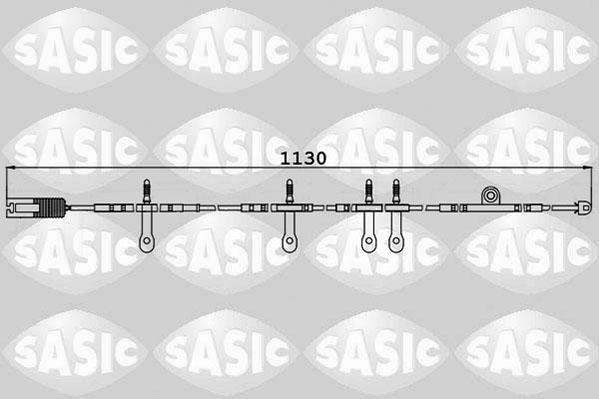 Sasic 6236041 - Сигнализатор, износ тормозных колодок avtokuzovplus.com.ua