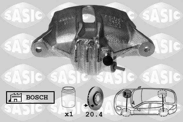 Sasic 6500017 - Тормозной суппорт avtokuzovplus.com.ua