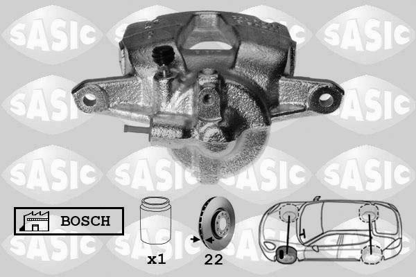 Sasic 6500038 - Гальмівний супорт autocars.com.ua