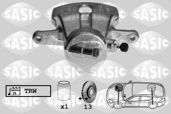 Sasic 6500047 - Тормозной суппорт avtokuzovplus.com.ua