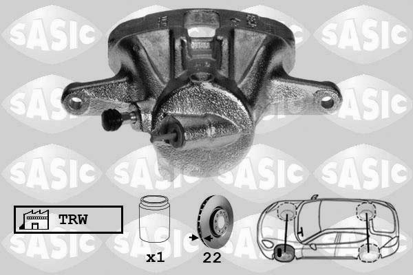 Sasic 6500048 - Тормозной суппорт avtokuzovplus.com.ua