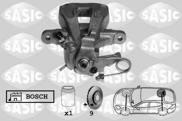 Sasic 6500057 - Гальмівний супорт autocars.com.ua