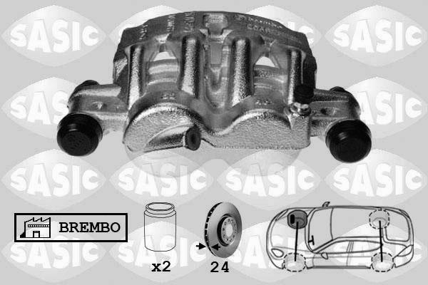 Sasic 6500065 - Тормозной суппорт autodnr.net