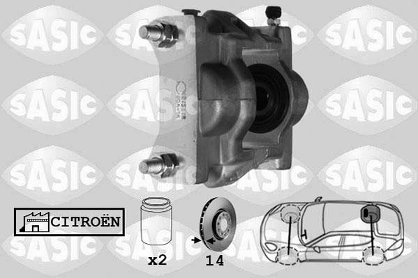 Sasic 6500073 - Тормозной суппорт avtokuzovplus.com.ua