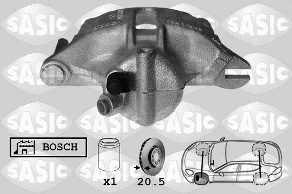 Sasic 6504002 - Тормозной суппорт avtokuzovplus.com.ua