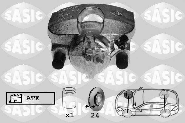 Sasic 6504013 - Гальмівний супорт autocars.com.ua