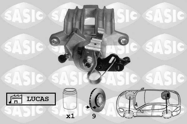 Sasic 6506009 - Гальмівний супорт autocars.com.ua