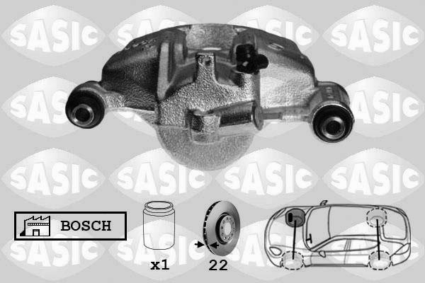 Sasic 6506043 - Гальмівний супорт autocars.com.ua