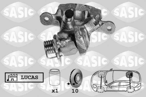 Sasic 6506055 - Тормозной суппорт autodnr.net