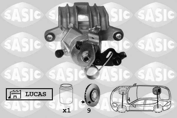 Sasic 6506073 - Гальмівний супорт autocars.com.ua