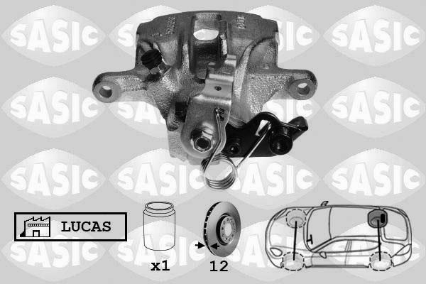 Sasic 6506075 - Тормозной суппорт avtokuzovplus.com.ua