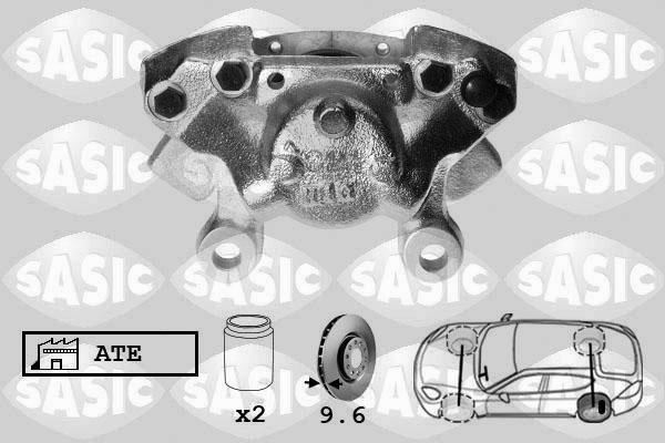 Sasic 6506080 - Гальмівний супорт autocars.com.ua