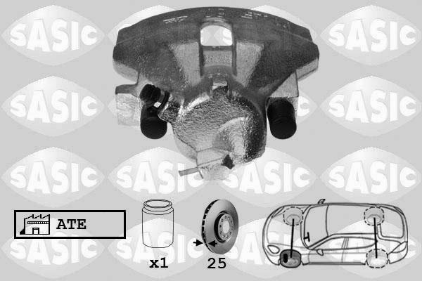 Sasic 6506088 - Гальмівний супорт autocars.com.ua