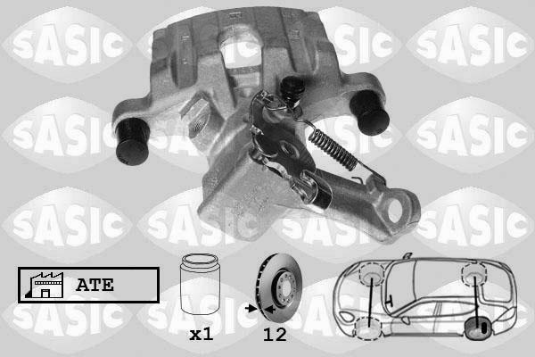 Sasic 6506104 - Тормозной суппорт avtokuzovplus.com.ua