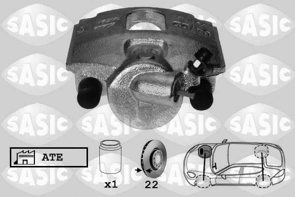 Sasic 6506109 - Тормозной суппорт avtokuzovplus.com.ua