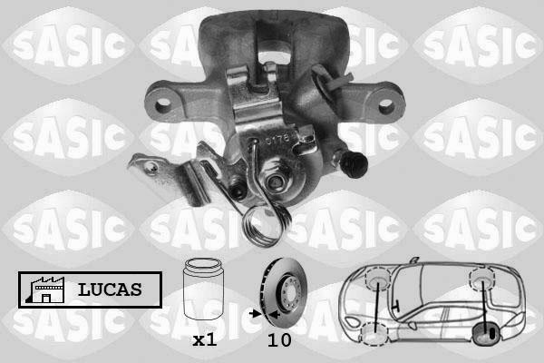 Sasic 6506112 - Тормозной суппорт autodnr.net