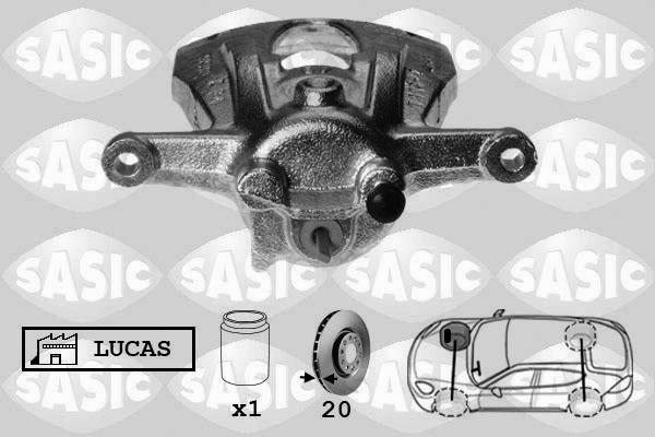Sasic 6506115 - Тормозной суппорт avtokuzovplus.com.ua