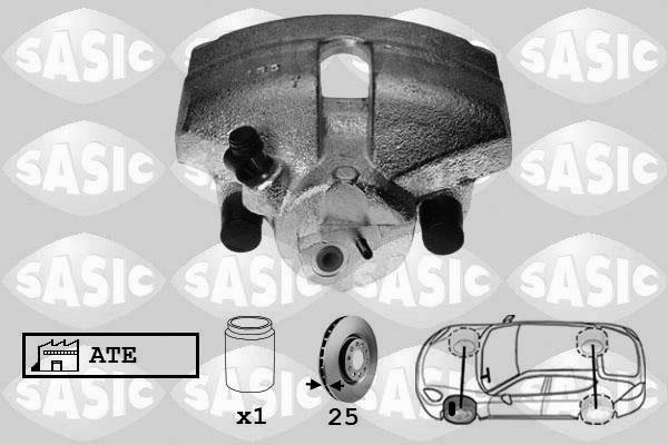Sasic 6506120 - Тормозной суппорт autodnr.net