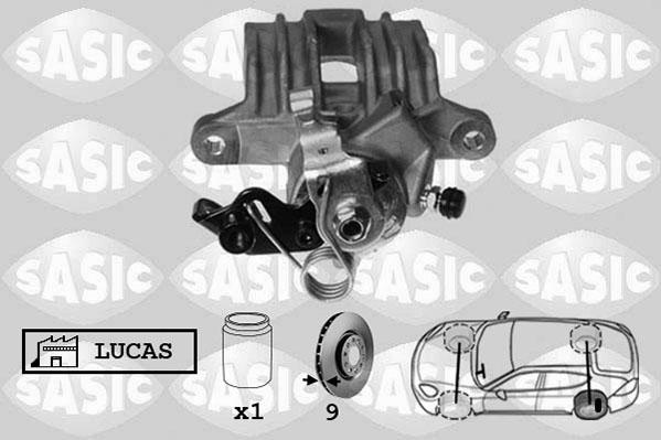 Sasic 6506122 - Тормозной суппорт autodnr.net