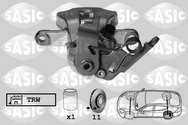 Sasic 6506130 - Тормозной суппорт avtokuzovplus.com.ua